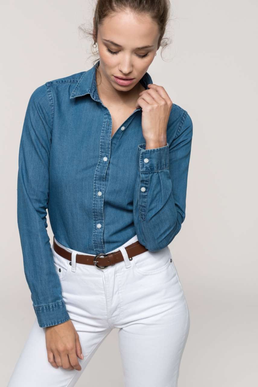 LADIES’ CHAMBRAY SHIRT