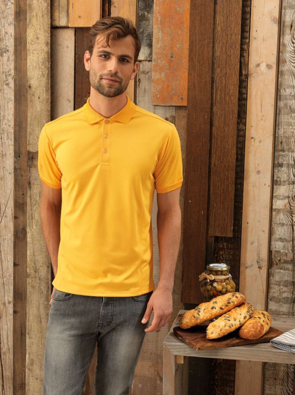 MEN’S COOLCHECKER PIQUE POLO