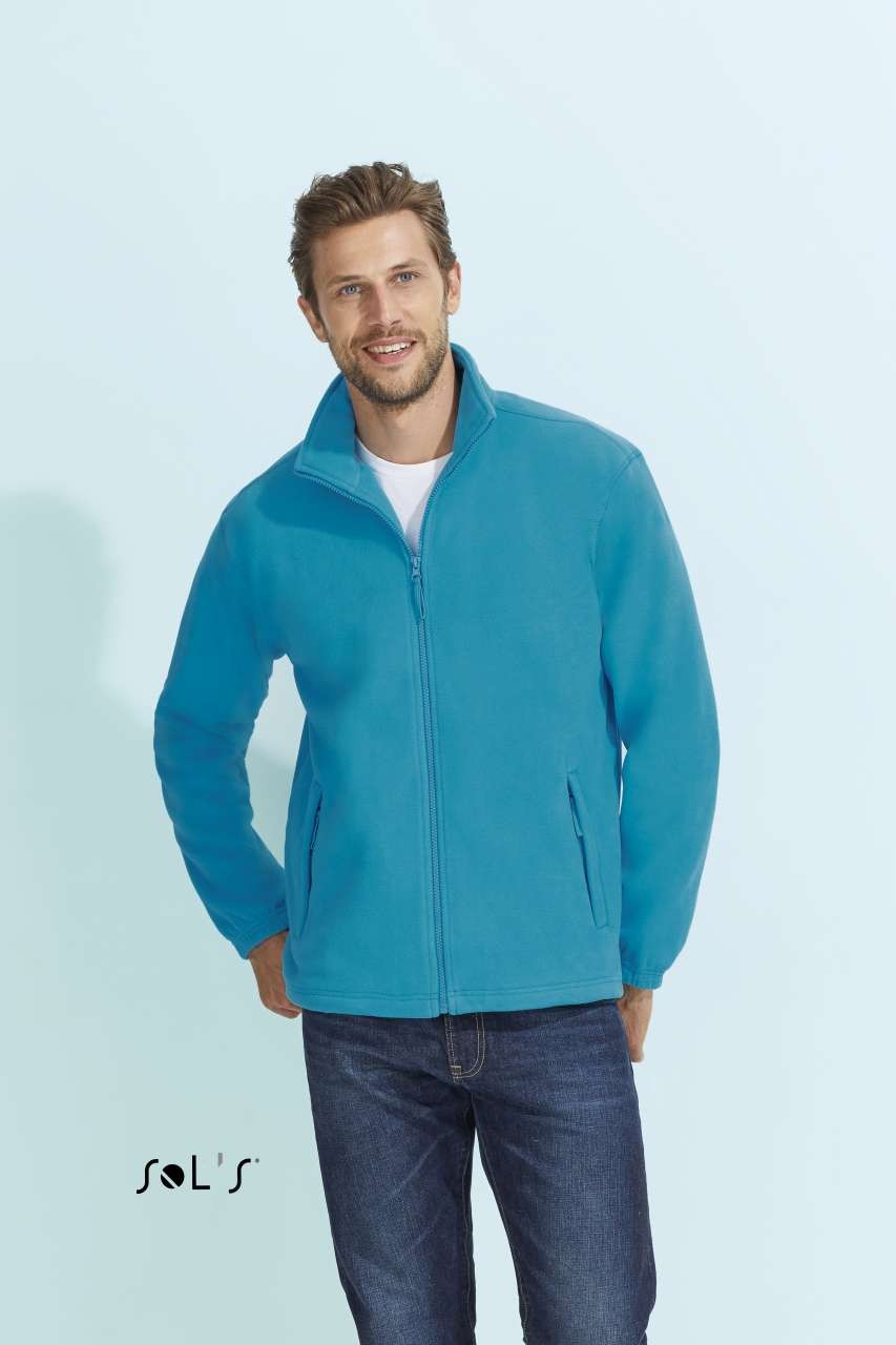 NORTH MEN - ZIPPED FLEECE JACKET