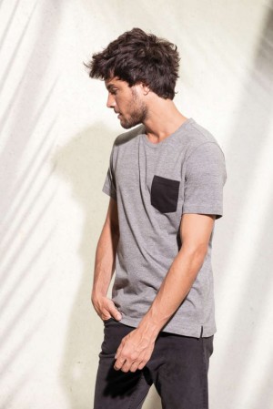 ORGANIC COTTON T-SHIRT WITH POCKET DETAIL