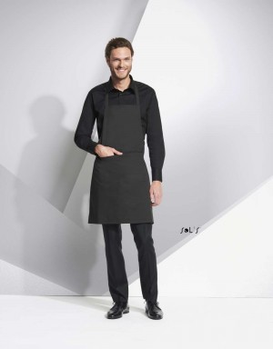 GRAMERCY LONG APRON WITH POCKET
